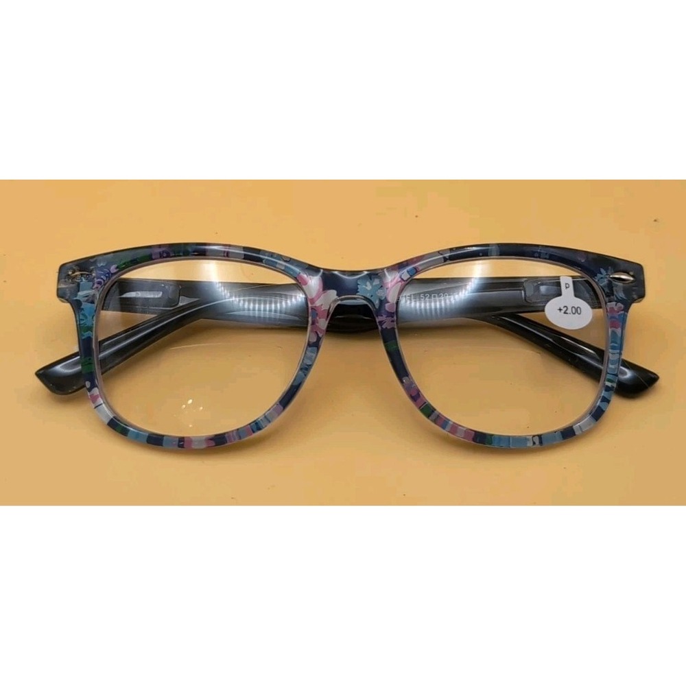 BLUE LIGHT Blocking FASHION‎ Readers Computer Gaming Glasses FLOWER Design